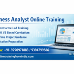 Business Analyst Online Training in India with Live Classes and Certification | www.onlinetrainingfromindia.com